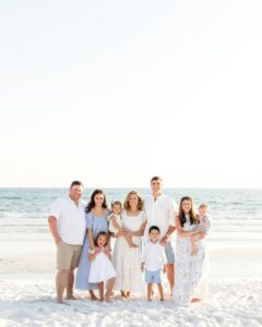 Extended Family Beach Photos in Destin Florida