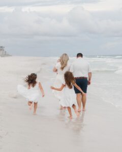 An Overcast Summer Day at The Henderson | Extended Family Beach Session in Destin, Florida